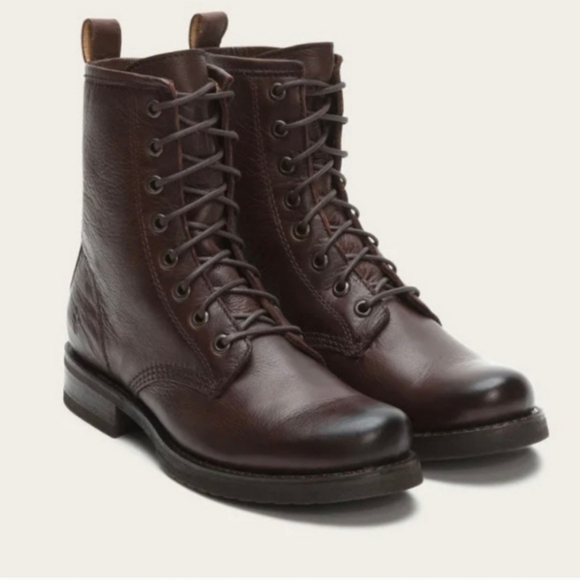 Frye Veronica Combat Boots (9) - Picture 2 of 5